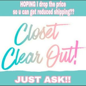 Closet Clear Out! Going on NOW!